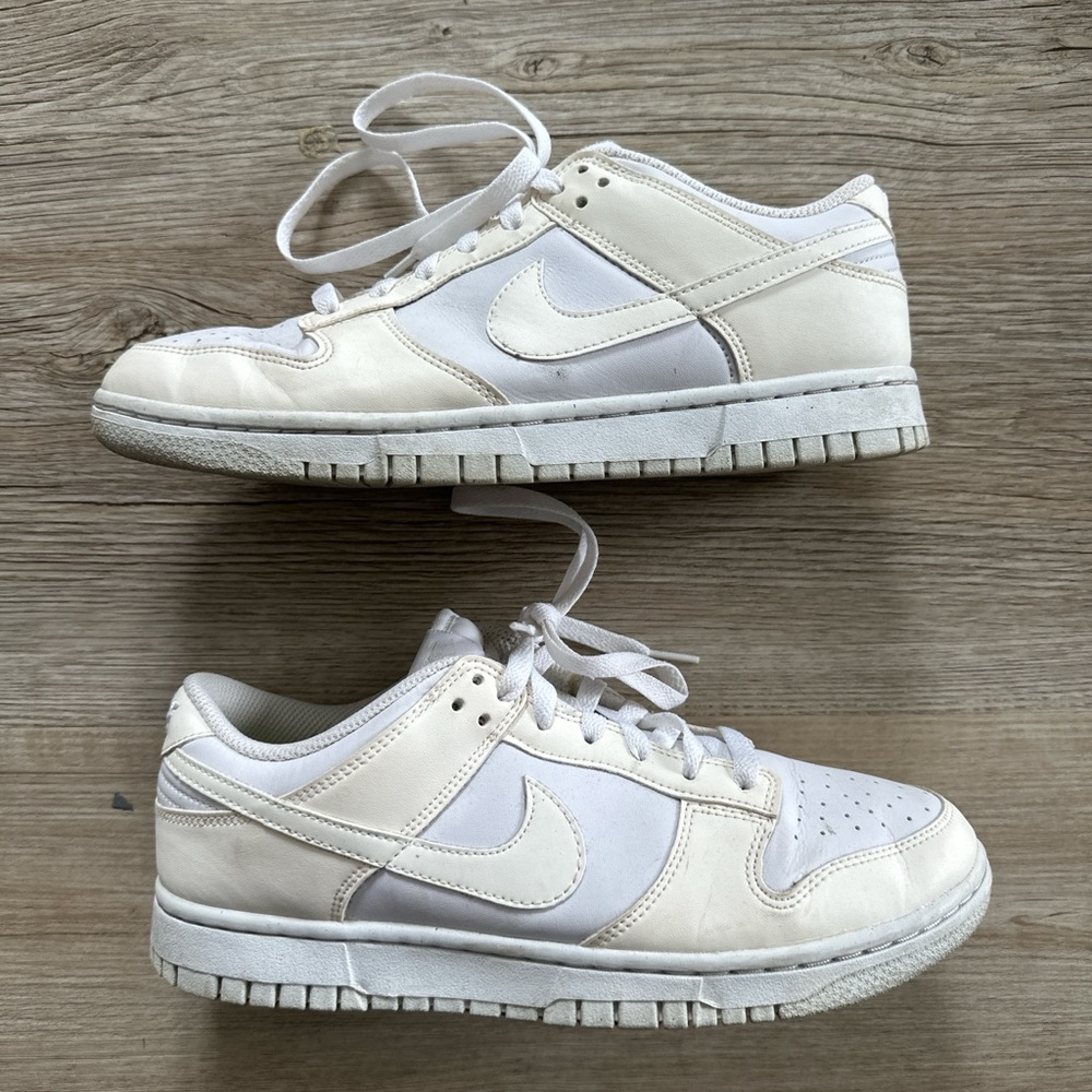 Nike Women's Dunks - White and Cream